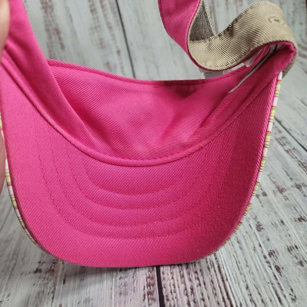 Georgia Bulldogs NCAA Football Nike Team Pink Beige‎ Adjustable Strap Visor